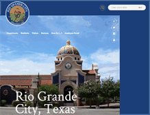 Tablet Screenshot of cityofrgc.com